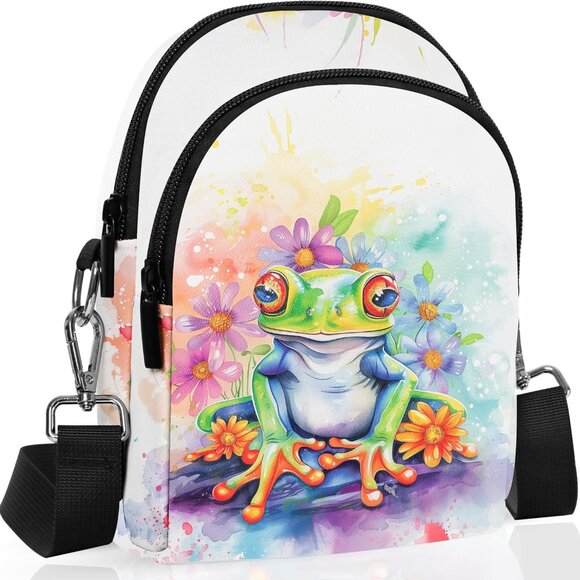 Versatile Women's Crossbody Bag - Adjustable Waterproof Purse with Card Slots - Picture 1 of 6